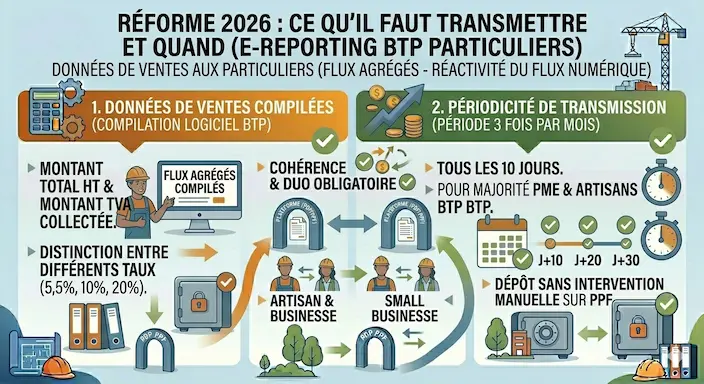 Ce qu’il faut transmettre (et quand)