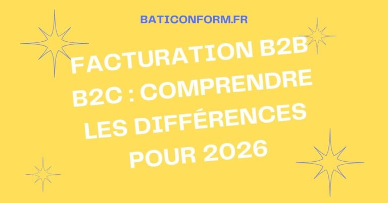 Facturation b2b b2c : comprendre les différences pour 2026