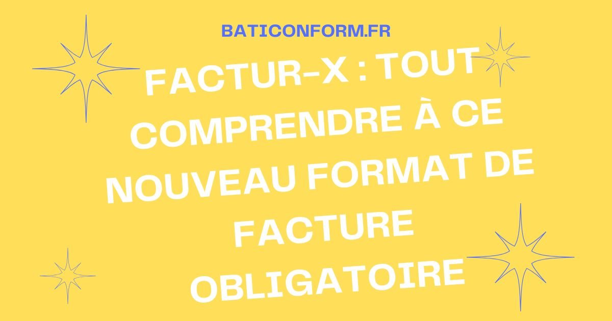 format facture x