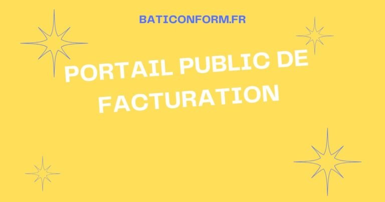 portail public de facturation