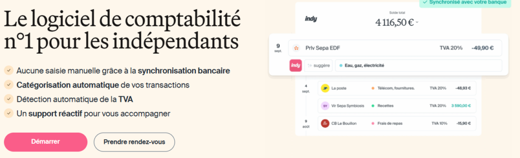 A vis Indy caractéristiques