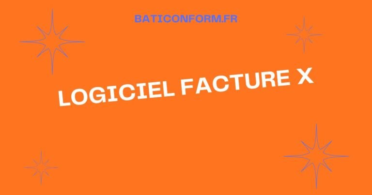 logiciel facture x