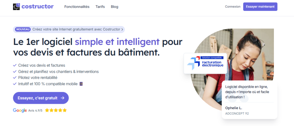 présentation costructor